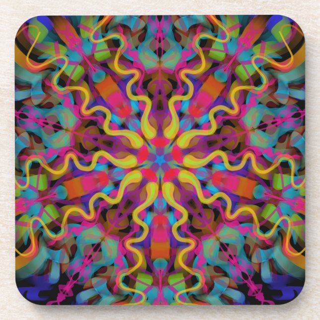 Back to the centre beverage coaster (Front)