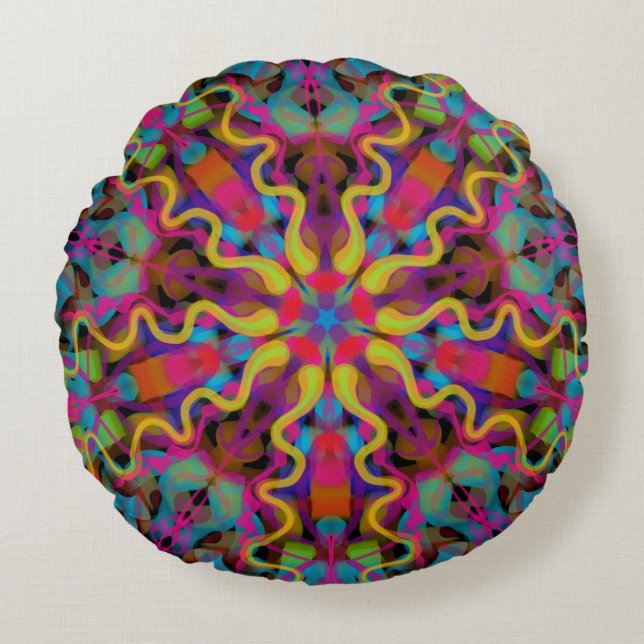 Back to the centre round pillow (Front)