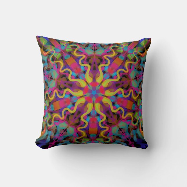 Back to the centre throw pillow (Front)