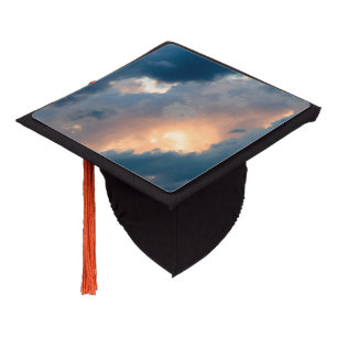 back to the early show graduation cap topper