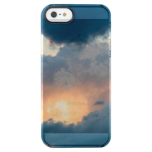 back to the early show clear iPhone SE55s case