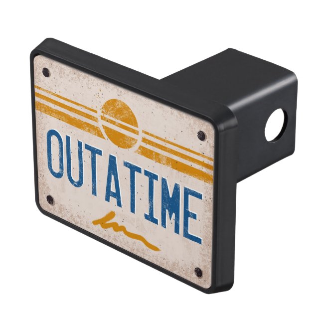 Back to the Future  |  OUTATIME  |  Hitch Cover (Top Right)