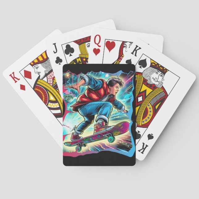 Back to the Future  Poker Cards (Back)