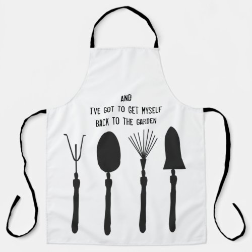 Back to the Garden Apron