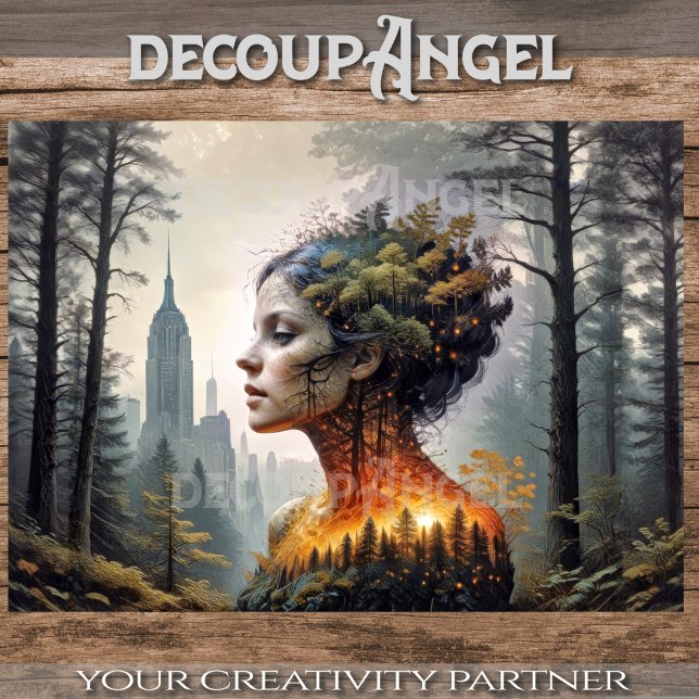 Back to the Nature - Decoupage Tissue Paper (Creator Uploaded)