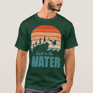 Back To The Water Scuba Diver Evolution Ocean T-Shirt