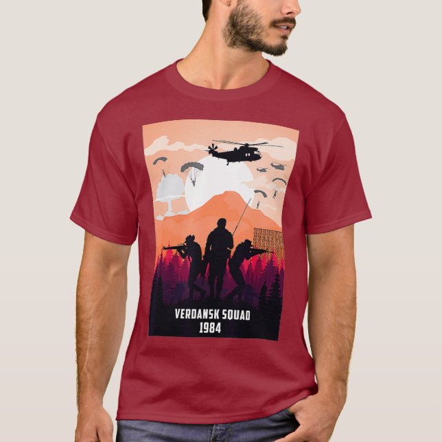 Back to Verdansk 1984  CoD Gaming Gulag Warzone T-Shirt (Front)