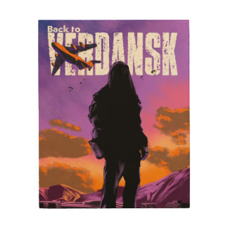 Back to Verdansk - Digital Illustration Wood Wall Art