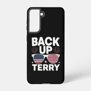 Back Up Terry Funny 4th of July Patriotic Firework Samsung Galaxy S21 Case