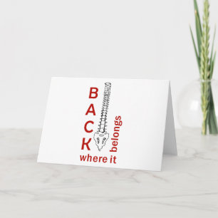 Back Where It belongs Card