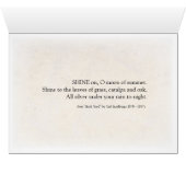 Back yard moon   ~Carl Sandburg Cards (Inside Horizontal (Bottom))