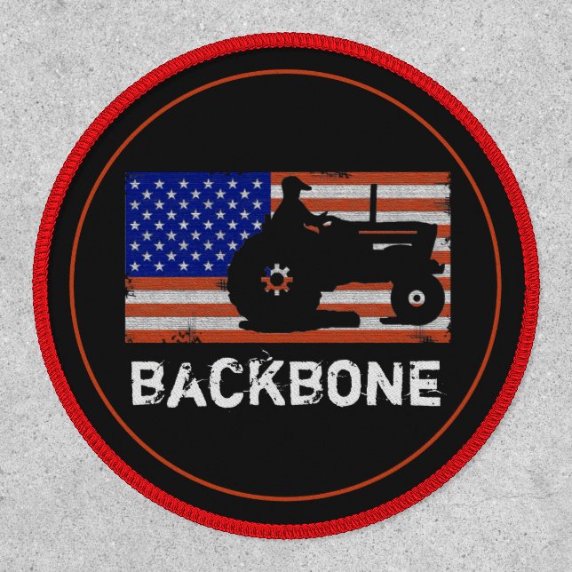 BACKBONE Farming Flag Patch (Front)