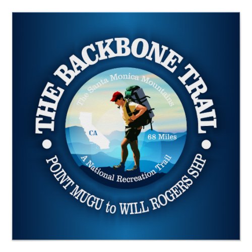 Backbone Trail C Poster