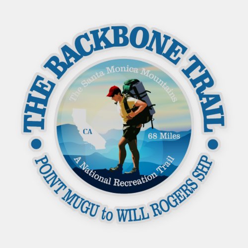 Backbone Trail C Sticker
