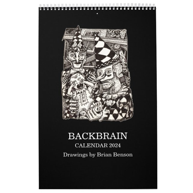 Backbrain Calendar 2024 (Cover)