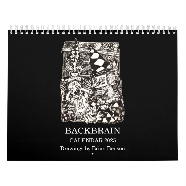 Backbrain Calendar 2025 (Double-Page) (Cover)