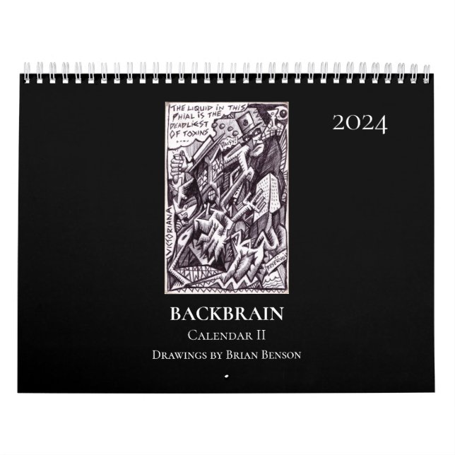 Backbrain Calendar II 2024 (Cover)