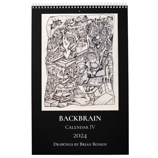 Backbrain Calendar IV 2024, Single-Page (Cover)