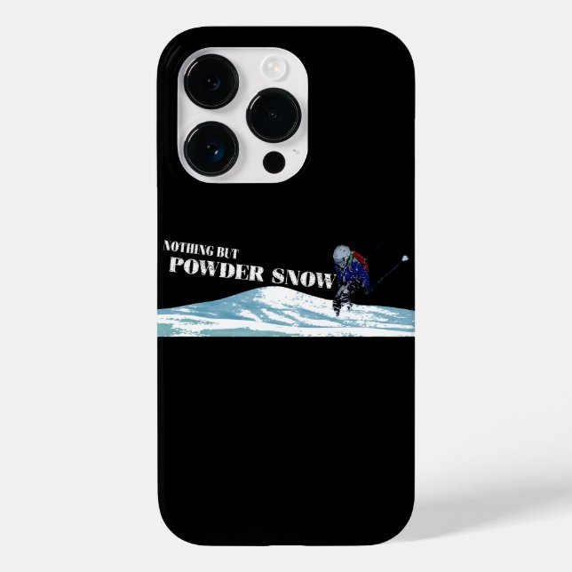 Backcountry Ski iPhone / iPad case (Back)