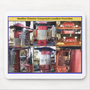 Backdraft gasifier mouse pad