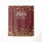Backdrop 80th Birthday Gold Burgundy Confetti