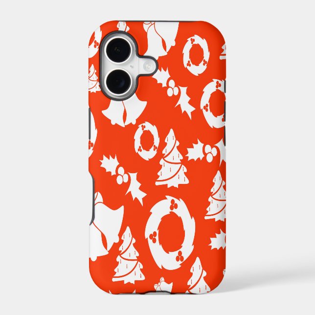 backdrop background card christmas iphone case (Back)