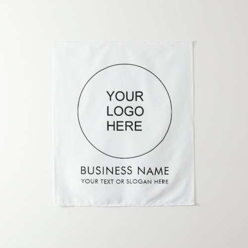 Backdrop Custom Business Logo Add Text Template