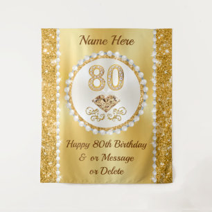 Backdrop for 80th Birthday, 80th Birthday Ideas,