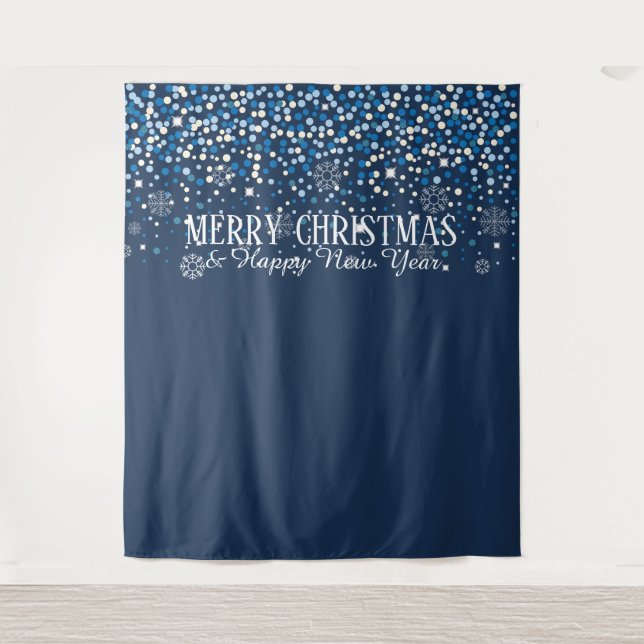 Backdrop Merry Christmas and Happy New Year (Front)