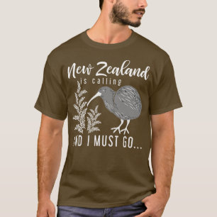 Backerpacker Kiwi Gift New Zealand T-Shirt