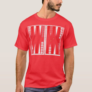 Backgammon board backgammon player T-Shirt