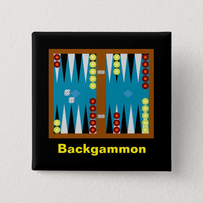 Backgammon Board Button