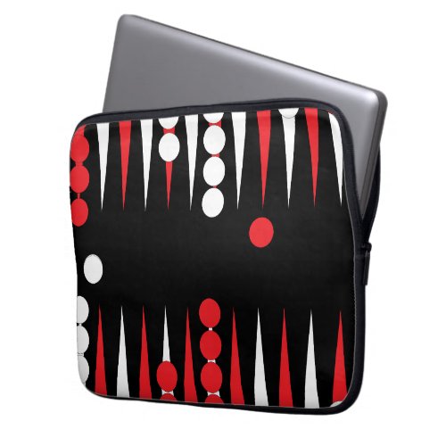 Backgammon Board Design Laptop Sleeve