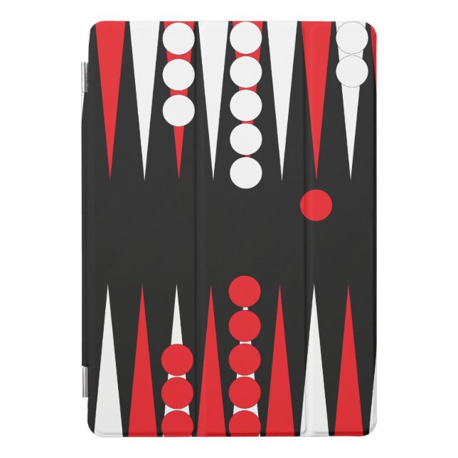 Backgammon Board Graphic Print iPad Pro Cover (Front)