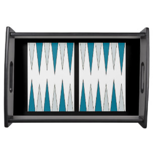Backgammon Board Serving Tray