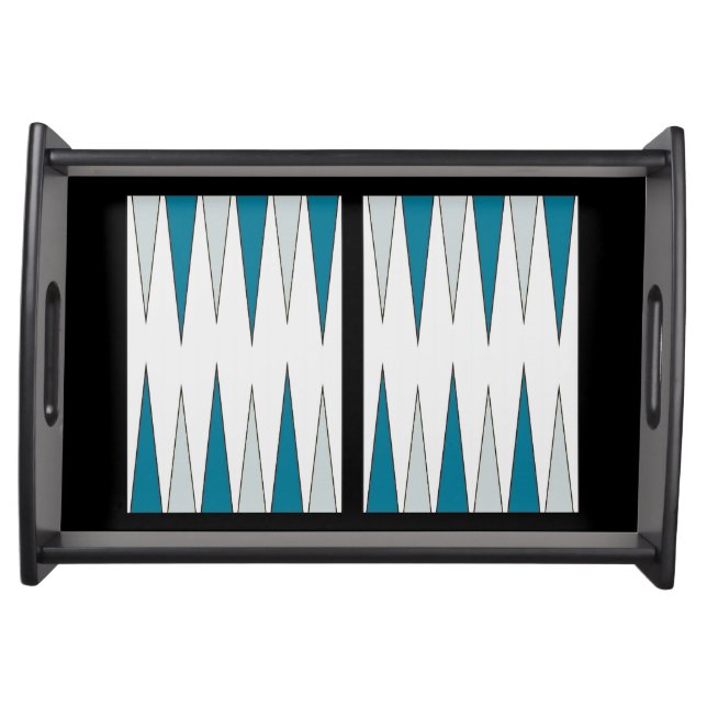 Backgammon Board Serving Tray (Front)
