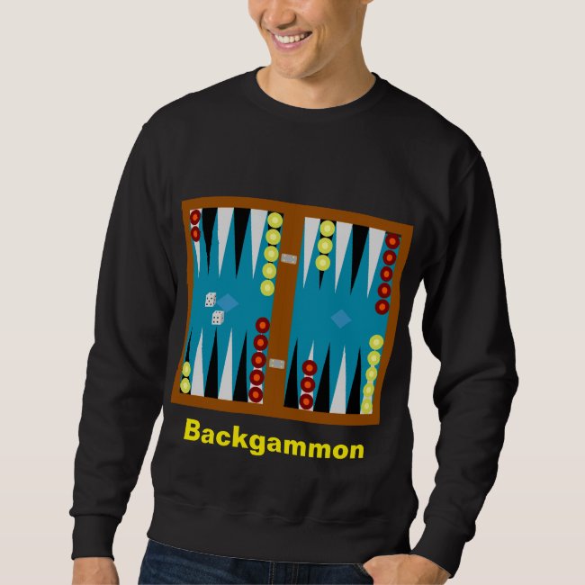 Backgammon Board Sweatshirt