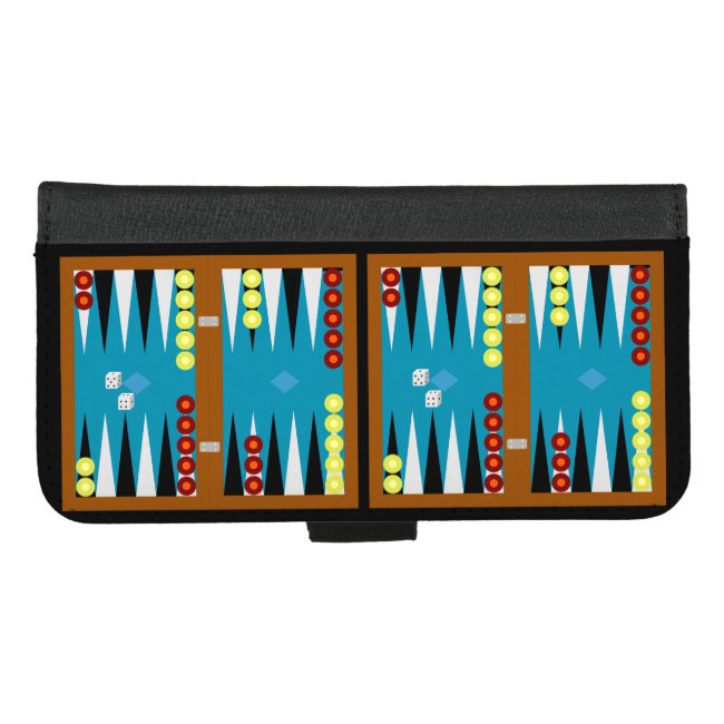 Backgammon Boards iPhone 8/7 Plus Wallet Case