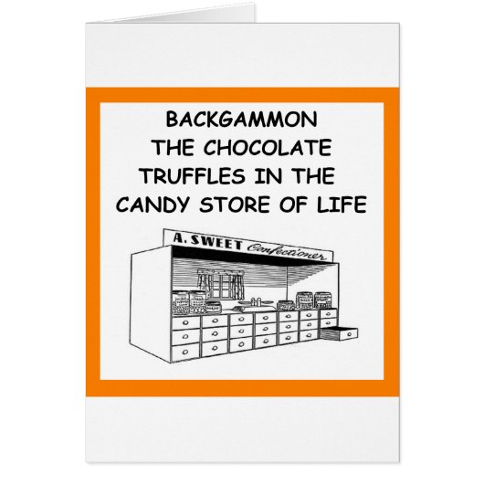 BACKGAMMON CARDS (Front)