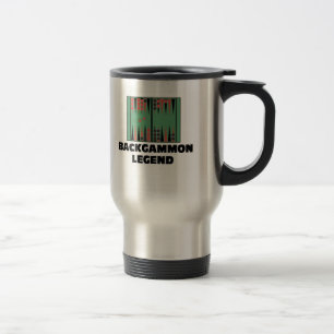 Backgammon Legend Travel Mug