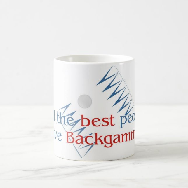Backgammon morphing mug (Center)