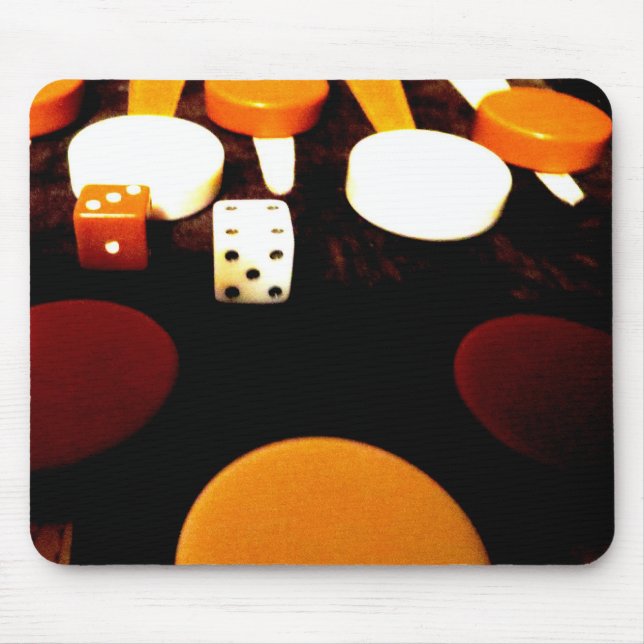 Backgammon Mouse Pad (Front)
