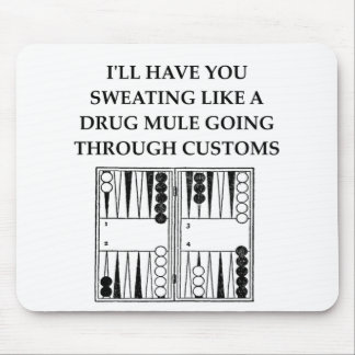 backgammon mouse pad