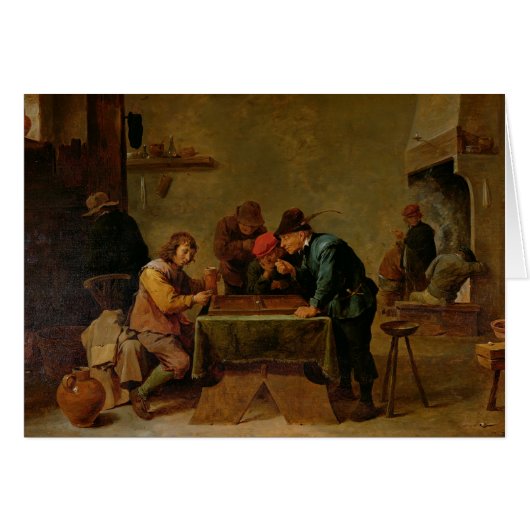 Backgammon Players, c.1640-45 Cards (Front Horizontal)