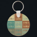 Backgammon Pop Art Keychain<br><div class="desc">Backgammon Pop Art. If Backgammon is your hobby,  occupation,  or obsession,  show it with great Backgammon t-shirts,  mugs,  stickers,  and more.  They're also great gifts for other Backgammon fans!</div>