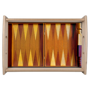 Backgammon Serving Tray