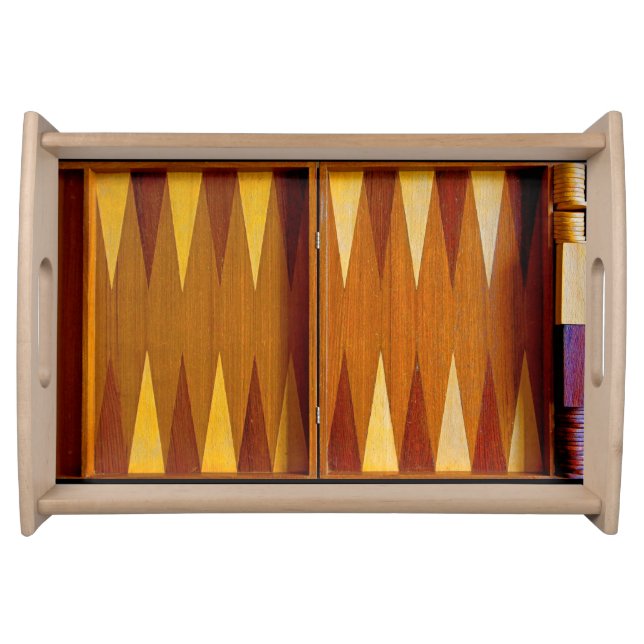 Backgammon Serving Tray (Front)