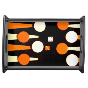 Backgammon Serving Tray