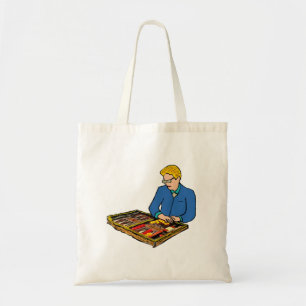 Backgammon Tote Bag