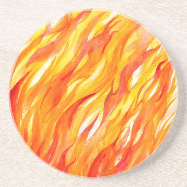 Background 3 sandstone coaster (Front)